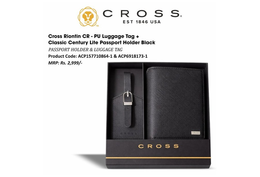 Riontin Lug.Tag+Passport Blk