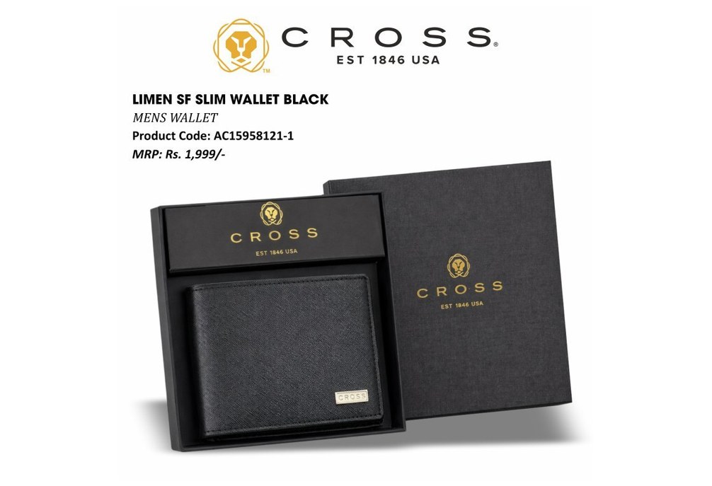 Limen SF Slim Wallet Black
