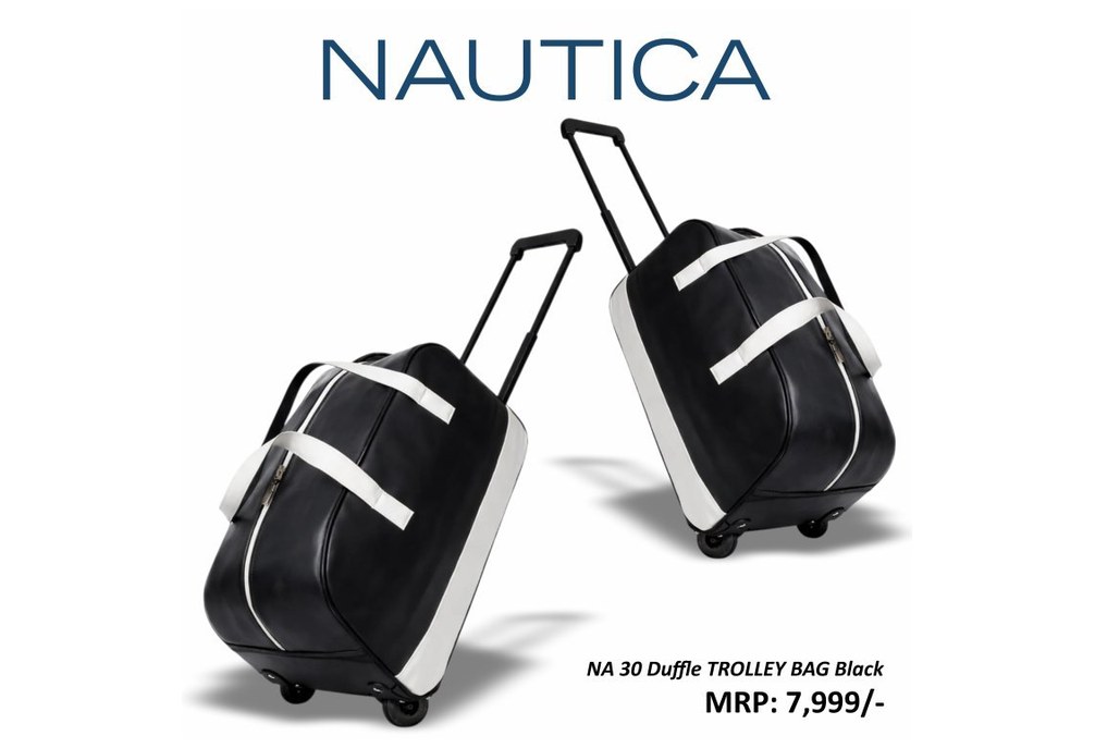 NA30 Duffle Trolley Black