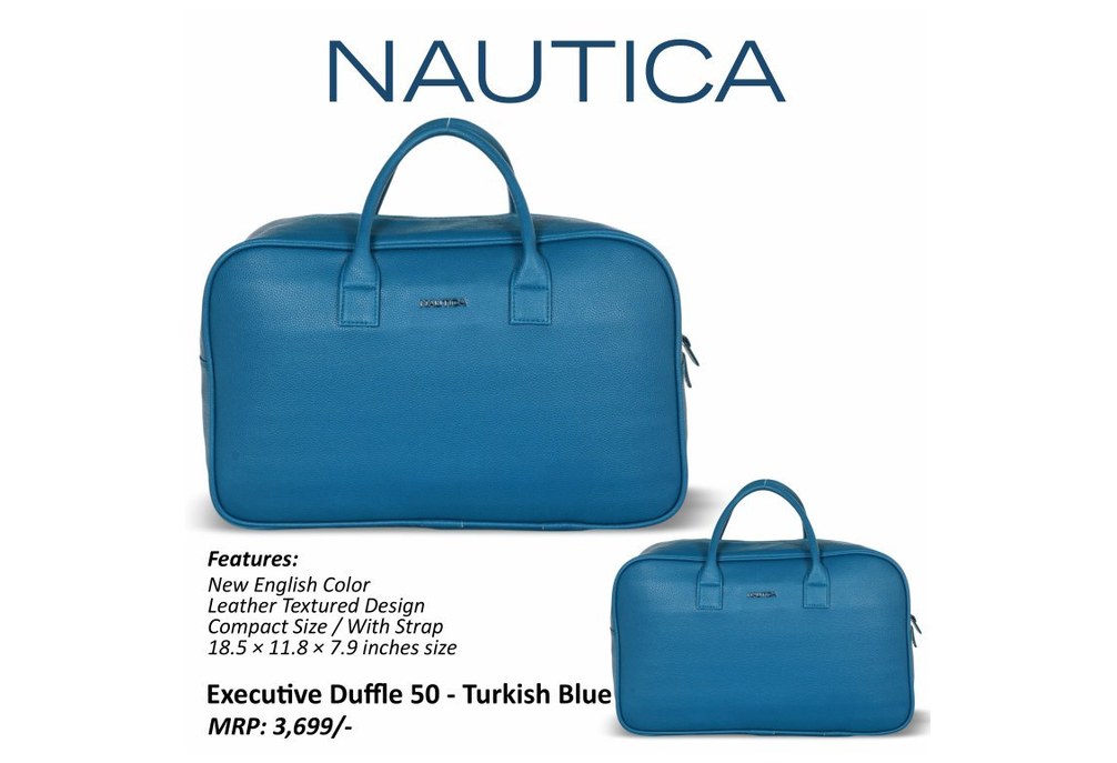 NA50 Executive Duffel Turkish Blue