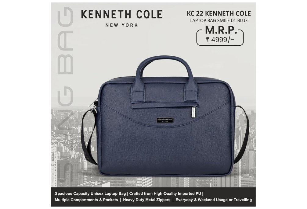 KC-22 Smile Laptop Blue