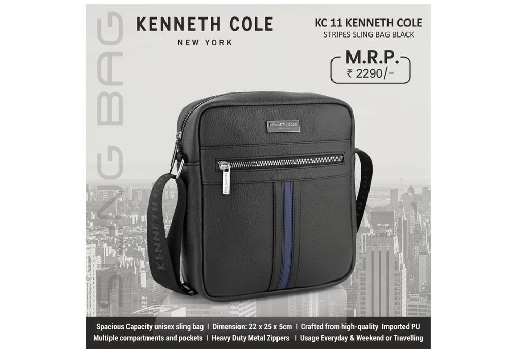 KC-11 Stripe Sling Black