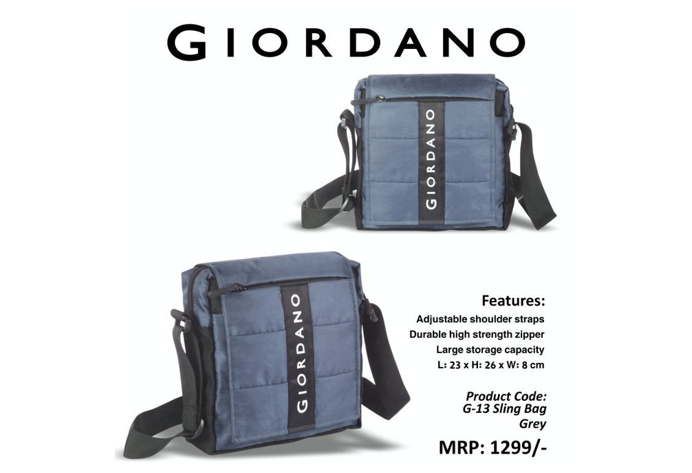 G-13 Sling Bag Grey
