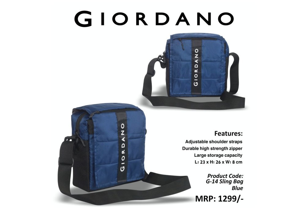 G-14 Sling Bag Blue