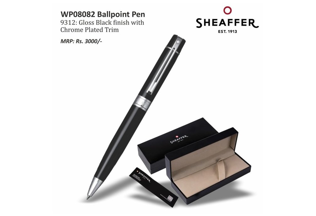 300 9312 Glossy Blk Chrome